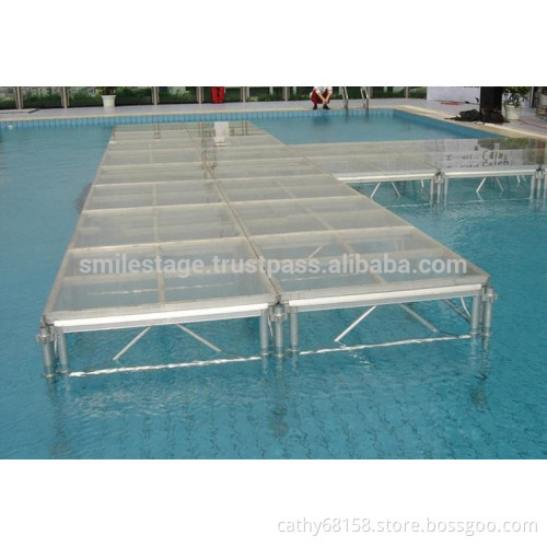 China Outdoor aluminum mobile stage acrylic stage wooden stage platform